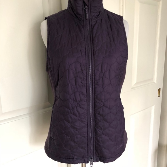 Purple quilted vest Clearance